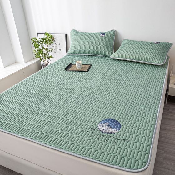 Category A maternal and infant grade latex mat three-piece set folding dormitory student single R washable household air-conditioned mat