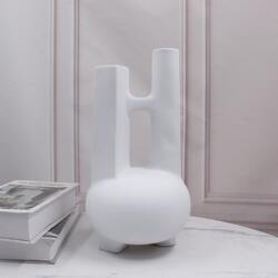 Flower utensils black and white creative ornaments living room building model room vase dining table decorations minimalist soft decoration modern simple