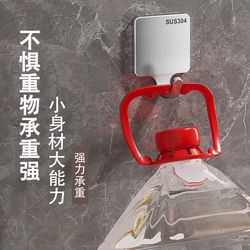 304 stainless steel hook strong adhesive no punching kitchen bathroom door behind the wall seamless adhesive hook load-bearing