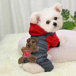 Next-Day Delivery Pet Autumn and Winter Clothing for Small Dogs and Puppies, Suitable for Cats, Dachshunds, Bichon Frise, Pomeranians, and Small Breed Puppies