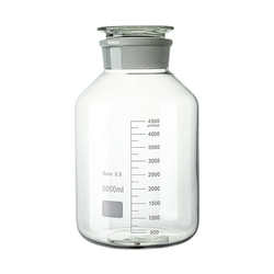 High temperature resistant high borosilicate high permeability wine glass bottle with scale sealed jar wine jar multi-purpose storage tank wine jar flask