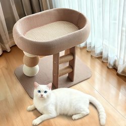 Cat Climbing Frame for Small Apartments, Does Not Take up Much Space, Cat Bed, Cat Scratching Board, Cat Stand, All-In-One Toy for Home Use, Scratch-Resistant, Wear-Resistant, Does Not Shed Debris