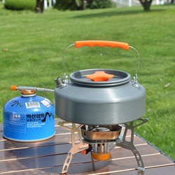 Outdoor camping kettle camping mountaineering fishing portable coffee pot teapot picnic picnic kettle cooking utensils