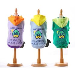 2024 Jimmy Doll Pet Clothes Autumn and Winter Thick Sweatshirts Teddy Dog Clothes Bichon Frize Small Dog Clothes