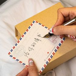 The 101st love letter to you, letter paper gift box set, DIY literary romantic confession mini note