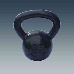 Pure iron black kettle bell integrated solid cast fitness kettle bell electrostatic spray spray paint paint kettle bell fitness equipment