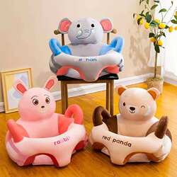 Baby feeding learning chair 6-month-old practice sitting and standing artifact safe and anti-fall baby small sofa seat growing chair