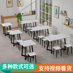 Fast food tables and chairs, noodle restaurants, restaurants, snacks, catering, commercial tables, milk tea shops, cafes, small square tables