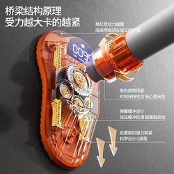 Single bar indoor household pull-up door door frame children's hanging ring home fitness equipment without punching single bar