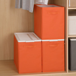 Oxford cloth washable clothes storage box wardrobe fabric covered storage box extra large moisture-proof foldable