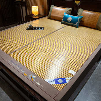 
Maternal and infant grade Class A summer mat, carbonized bamboo mat, double-sided rattan mat, foldable household straw mat, student dormitory mat