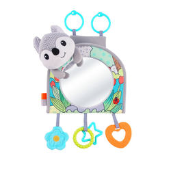 Baby Cognitive Mirror Baby Mirror Car Rear Safety Seat Soothing Toy Car Car Car Pendant Bed Bell