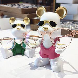 
Glasses display stand for home animals children's glasses office desk display window decoration props stand counter