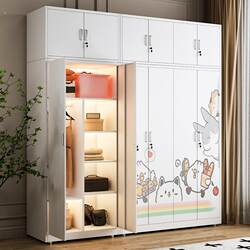 New family frame steel assembled wardrobe For Home bedroom special kids 2025 New arrival Best Selling storage 0 formaldehyde