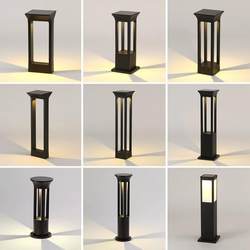 Solar lawn light outdoor waterproof modern simple landscape courtyard light park villa garden grass light