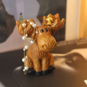 
Shelves for study, Christmas deer ornaments, elk tame creative cute things, deer mobile phone glasses, birthday gifts, home furnishings