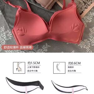 
Underwear girl gathers up students with no steel rings for high school students with bra set for breast collection to prevent sagging adjustment type