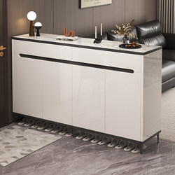 Solid Wood Shoe Cabinet for Home Entrance, Integrated Wall-Mounted Indoor Storage Cabinet, New Large-Capacity Entryway Shoe Cabinet