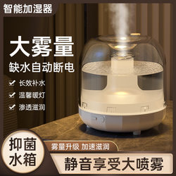Large-Capacity Humidifier, Small, Suitable for Pregnant Women and Infants, Home Use, Silent, for Office Desk, Bedroom, Living Room, Large Air Spray