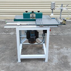 Woodworking Machinery Vertical Single-Axis Engraving and Milling Machine with Sliding Table, Vertical Milling Cylinder, Pressure Table, Milling Machine, Edge Trimming Machine, Small Router Machine