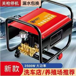 Black Cat Prince New Model 380 High-Pressure Car Washer 220V High-Pressure Cleaning Water Gun Car Wash Pump Car Cleaning Tool