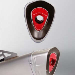 
Locomotive exhaust pipe k10 industrial and trade triangle tail modification Special silencer silencer Four colors optional