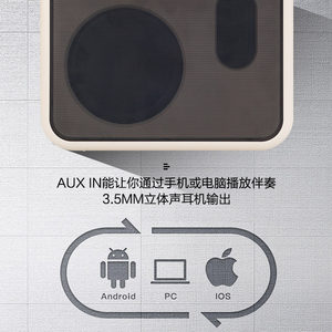 
JOYO bass speaker audio keyboard synthesizer electric drum electronic keyboard guitar bass mini portable amplification