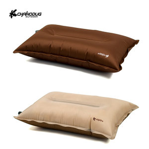 
CHANODUG outdoor portable self-inflating pillow camping travel nap lumbar pillow neck pillow pillow cushion portable good thing