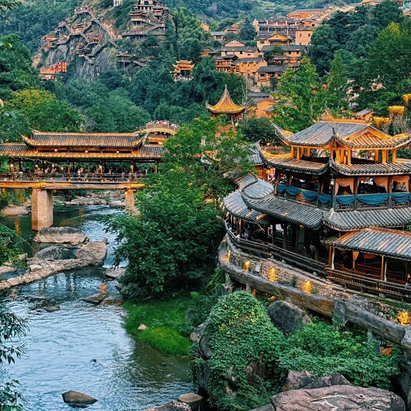 【纯玩含机票】江西旅游庐山景德镇望仙谷三清山篁岭5天4晚跟团游