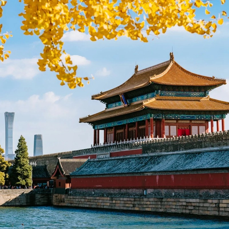 【含机票】北京旅游故宫长城颐和园什刹海恭王府北大5天4晚跟团游