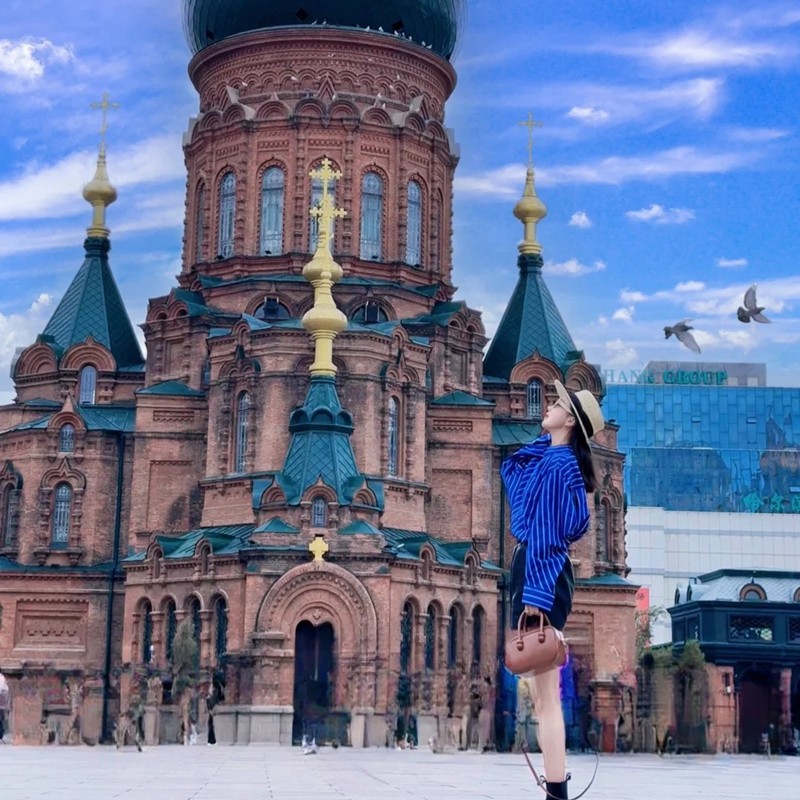 【机票+酒店】黑龙江旅游哈尔滨7天6晚自由行雪乡亚布力中央大街