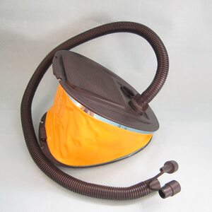 
3L inflatable swimming pool large bellows type fast inflatable foot-step inflatable pump air pump charging dual-purpose three-ocket nozzle