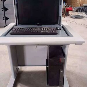 
Computer flip lifting table all-in-one LCD monitor one table dual-purpose paperless office desk office furniture