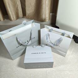 Small Ck Handbag Packaging Bag, Boutique Bag, Shopping Paper Bag, Gift Bag