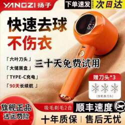Yangzi/Yangzi Powerful Lint Remover for Clothes, Hairball Trimmer, Lint Removal Tool, Rechargeable