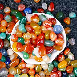 Pebbles, Raindrop Stones, Raw Stones, Fish Tank Flower Pot Stones, Natural Small Stones, Garden Decoration, Gardening, Colorful Stones, Agate