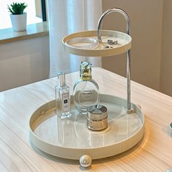 Cosmetics Storage Rack, Makeup Table, Skin Care Products, Perfume, Lipstick, Organizing Storage Box, Desktop Entryway Shelf, High-End Feel