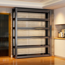 Household Shelves, Balcony Storage Racks, Floor-Standing Multi-Layer Living Room Storage Racks, Kitchen Storage Racks, Iron Shelves for Organizing Miscellaneous Items