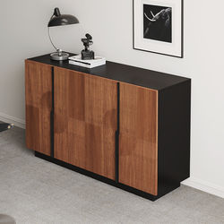 Italian-Style Light Luxury Shoe Cabinet for Home Entrance, Wall-Mounted Storage Cabinet, Entryway Cabinet, Solid Wood Shoe Cabinet, Large Capacity Storage Cabinet