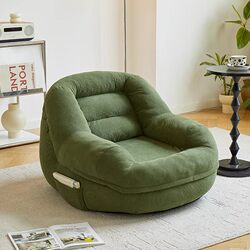 Lazy Sofa That Can Recline and Sleep, Suitable for Bedroom, Single Person, Small Chair for Balcony, Living Room, Reading, Relaxation, and Stress Relief