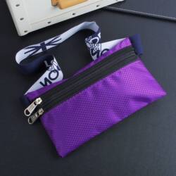 Men's and Women's Ultra-Thin Sports Elastic Waistband Waist Bag Mobile Phone Mini Personal Equipment Multi-Functional Fitness Invisible Bag