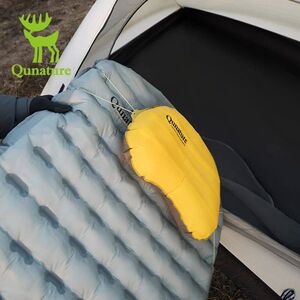Qunature Inflatable Pillow Travel Pillow Outdoor Lightweight