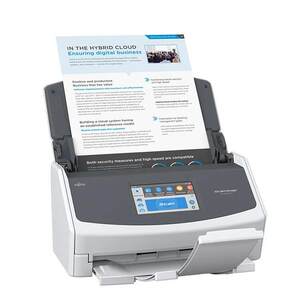 
iX1600/iX1400 scanner a4 color document contract invoice a3 face-to-face fold scan iX500