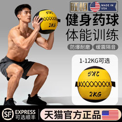 Soft Medicine Ball for Physical Training, Fitness Wall Ball, Ground-Smashing Gravity Ball, Core Strength Weighted Ball, Tennis Elastic Ball