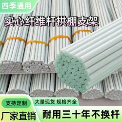 Arch-Shaped Greenhouse Support Poles for Agricultural and Home Use, for Building Greenhouses, Supporting Seedlings and Vegetable Fields, Heat-Insulating Fiberglass Poles, Arch Support Rods