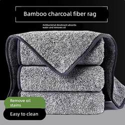 Not Easy to Absorb Oil and Water, Cleaning Towel for Home Use, Lint-Free Scouring Pad, Stain-Wiping Cloth, Kitchen Cleaning Dishcloth