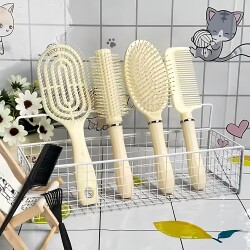 Fluffy Air Cushion Comb Set for Long Hair, Airbag Straightening Comb, Student Dormitory, Female Household Curling Massage Comb