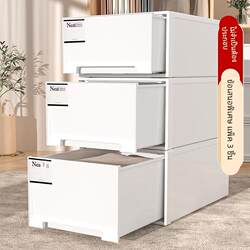 Storage Box, Thickened Clothing Organizer, Drawer-Type Wardrobe Storage Box, Transparent Plastic Storage Box, Clothing Storage Cabinet