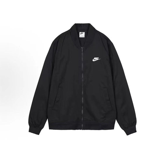 
Nike Sportswear Men's Solid Color Logo Stand Collar Long Sleeve Jacket/DM6822-010