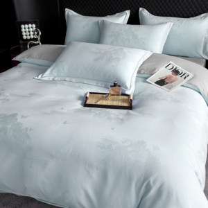 
Yalu gold and silver thread new style high luxury song brocade jacquard four-piece set double bedding XL3